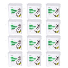 디어엘로디 신생아 오가닉 건티슈, 40개입, 12개