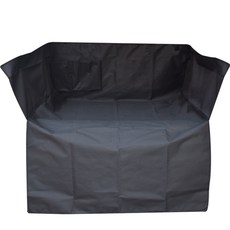 Welluv 高級狗後備箱汽車安全座椅, 黑色的, 1個