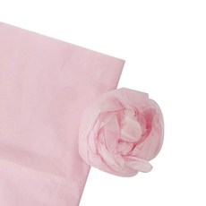 蒂娜野餐 花卉包裝 單色色紙 8開, 粉紅色, 400個