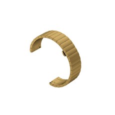 비쉐르 롱스퀘어 갤럭시워치 2 메탈 밴드 스트랩 (40mm 호환 가능), 골드, 1개