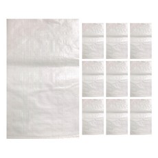 Seong Hemp Bag 拉鍊麻 40kg, 塗層, 10個