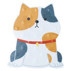 清爽狗狗 防滑浴室墊 50 x 58 cm, 喵, 1個