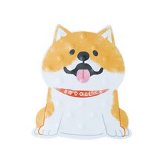 清爽狗狗防滑浴室墊, 汪汪, 1個