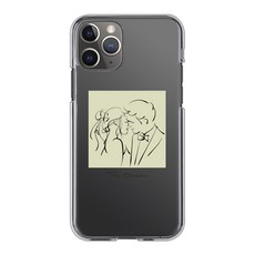 누아트 UV 투명 디자인 커플 1 휴대폰 케이스