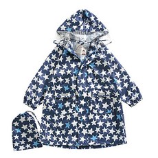 HAS 孩童印花連帽雨衣