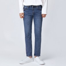 THESTORI 슬림핏 데님 팬츠