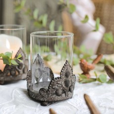 miss mone 咖啡廳茶蠟燭台, 混合色, 1個