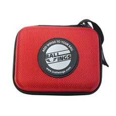 BALLWINGS 防滑粉保齡球硬殼, 紅色的