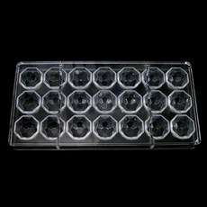 巧克力模具水晶 21格, 單色, 1個