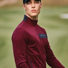 헤지스 남성용 방풍 스트레치 져지 골프 풀집업 HUTS0D613