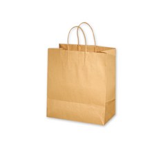 紙質購物袋 KP 上層無花紋 小, 200個