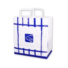 종이쇼핑백 납작 일식용, 200개