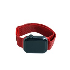 XFLIGHT Apple Watch 38/5/6 Metal Brid Loop Band 38/40mm兼容, 紅色