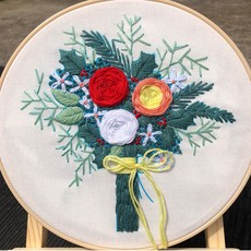 에이엘비 이지자수 DIY키트 20cm, 1세트, 달콤한부케(n60)