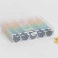 Kohas ID 25格活頁環收納盒 + 彩色活頁環組合, 混合色, 1套