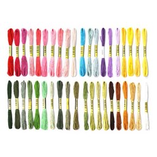 棉紗繡花線 B款 8m 40色組, 混色