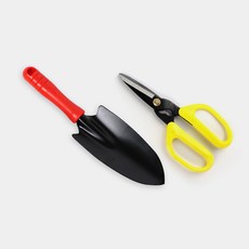 Hwabunworld 園藝工具 花鏟 + 花剪 2件組, 1套
