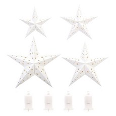 PARTYHAE 星星燈籠懸掛裝飾組, 彩色燈