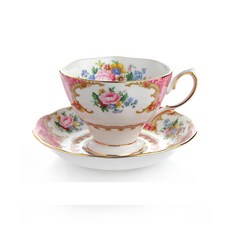 ROYAL ALBERT Lady Carlyle 咖啡杯單人組, 混合色, 1套