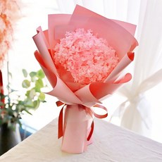 ROSARIUM 繡球花花束包裝, 粉色的