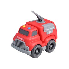 Gabe家族聲音玩具車消防車玩具 KS2661, 混色