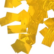 PARTYSHOW 派裝裝飾方形亮片 20g 4入, 金子