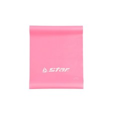 스타스포츠 라텍스 요가밴드 EU563, 핑크 1단계, 1개