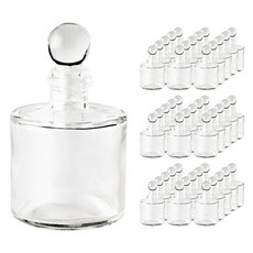 aser PACIFIC 擴香圓瓶 95入+玻璃圓珠蓋 95入組, 單色, 100ml