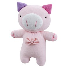 NANDDONG DIY娃娃 小豬 粉紅色 隨機出貨, 男女通用