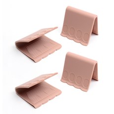 韓國製造 Fia 國產矽膠手持鍋柄 2入, 磚紅色, 2套