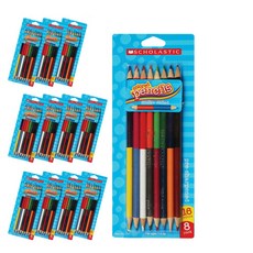 SCHOLASTIC 雙色鉛筆 12入, 16色