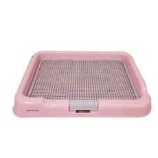 BROTHER PET 狗狗粉彩便盆, 粉灰色