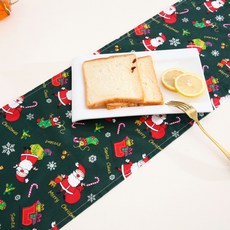 聖誕派對裝飾桌旗 Q12, 類型4, 30 x 180 cm