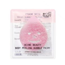 UCINE BEAUTY 泡泡精靈身體去角質棉片, 90g, 1個