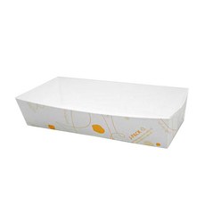 Damda 可重複使用心形圖案托盤 6 號 15 x 6 x 3.5 厘米, 1件, 100個