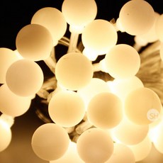 尾燈聖誕樹燈泡300+櫻桃膠囊套組, 單色