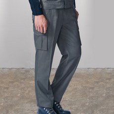 SJ 春秋工作服下裝, 灰色工裝褲