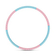 M ASE 雕塑呼拉圈 CW-1, 900克, 藍色 + 粉色