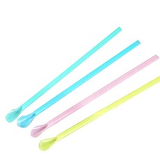 首爾包裝湯匙吸管 彩色 6*200mm GS, 1個, 10000入