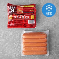 바스 클래식 프랑크 소시지 (냉동), 454g, 2개