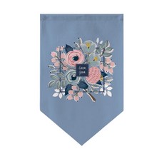 Kong K-Living Home 花朵旗幟裝飾窗簾, TYPE 5