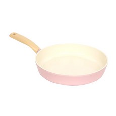 NEOFLam 耐用富林 IH爐適用Retro系列平底鍋 粉紅色, 24cm, 1個