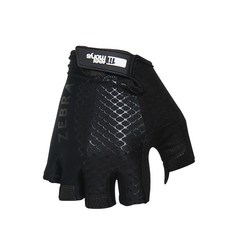 feel morys 自行車騎行半指手套 MG-207, 全黑