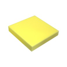 高彈性海綿 120 x 240 x 1 cm SRH-30, 1個, 硬質黃色