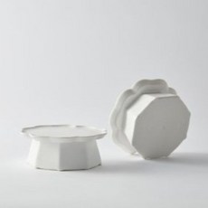 無自忌心作家的木槿花小桌盤, 單色, 1個