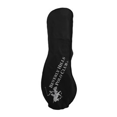 BEVERLY HILLS POLO CLUB 高爾夫球桿袋 G181101, 黑色+銀色