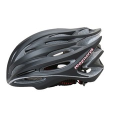 feel morys 自行車安全帽 F-575, 全黑