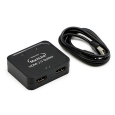 Ultra HDMI 4K 60Hz 迷你 1:2 分配器, ML-HS126M, 1個