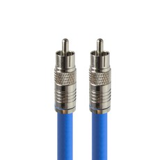HDtop 韓國製 手工 數位 75歐姆 RCA 同軸 5C 同軸線 藍色 20m, HT-ZBCX200