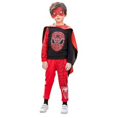 PARTY COSTUME 蜘蛛人 萬聖節 服裝 H S, 混合色, 1個